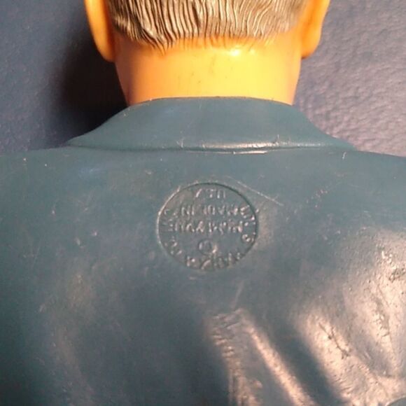 Louis Marx Johny West Sheriff movable action figure Captain Maddox - Picture 4 of 7